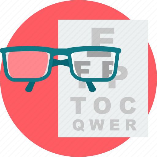 Spectacle, spects, test, eyetest, vision, healthcare, medical test icon - Download on Iconfinder