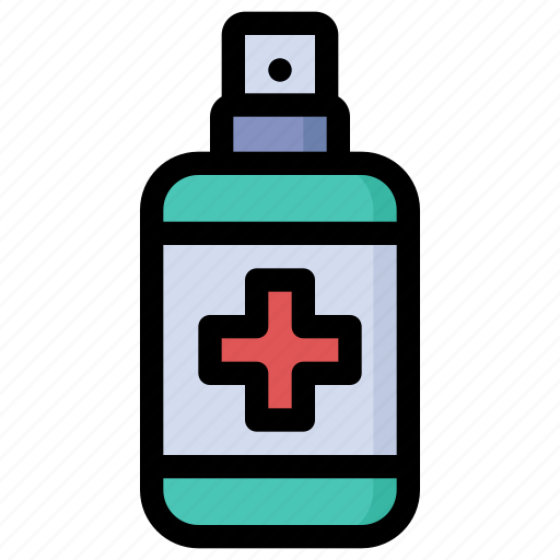 Antiseptic, spray, hygiene, clean, washing icon - Download on Iconfinder