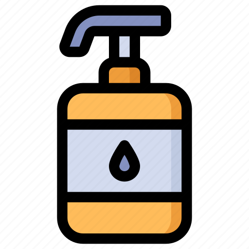 Hand, sanitizer, clean, antiseptic, gesture icon - Download on Iconfinder