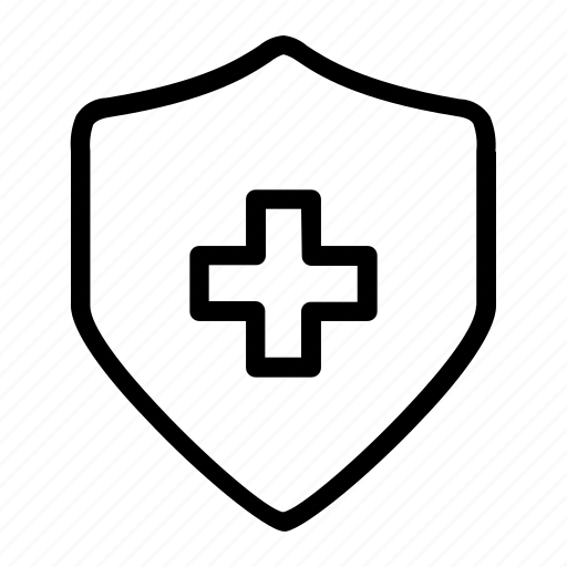 Health, protect, medical, care, secure, shield icon - Download on Iconfinder