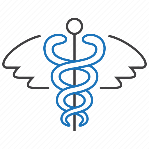 Caduceus, healthcare, pharmacy icon - Download on Iconfinder