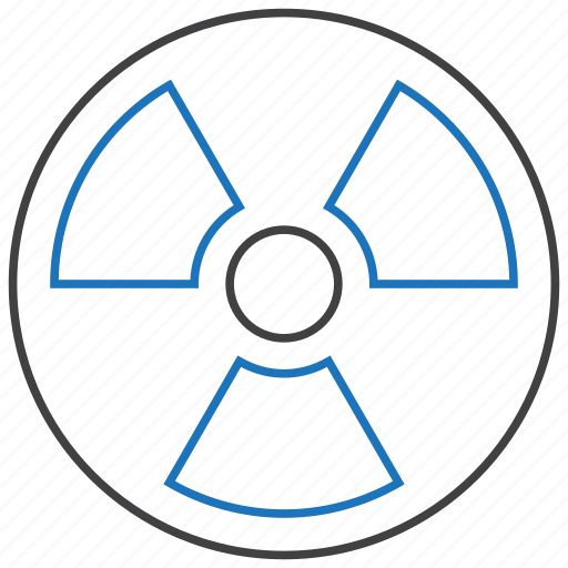 Radiation, atomic, nuclear icon - Download on Iconfinder