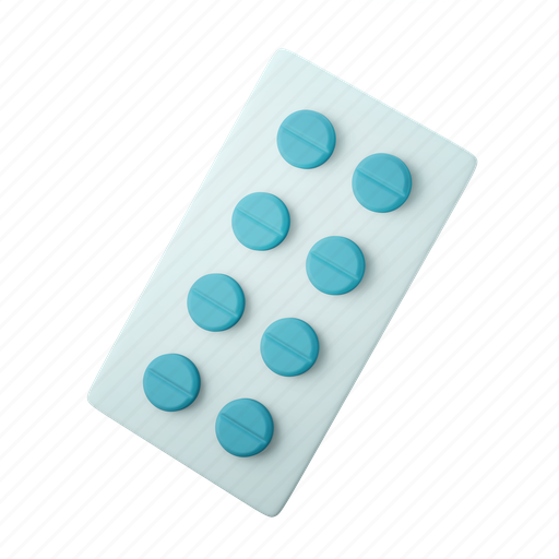 Medicine, tablets, drug, pharmacy, pills 3D illustration - Download on Iconfinder