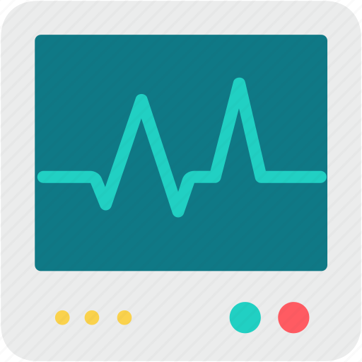 Ecg, screen, heartbeat, lifeline, medical, pulsation, pulse icon - Download on Iconfinder