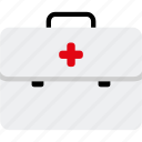 aid, box, first, emergency, healthcare, injury, medical