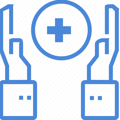Care, clinic, hand, hospital, medical, protection, treatment icon - Download on Iconfinder