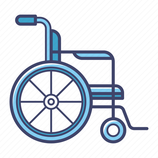 Healthcare, rehabilitation, handicapped, wheelchair, disability, chair, wheel icon - Download on Iconfinder