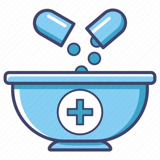 Medical, healthcare, pharmacy, pharmacy bowl, mixing, bowl, puring icon - Download on Iconfinder