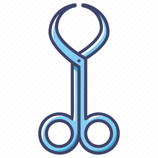 Medical, healthcare, forceps, surgery tweezers, surgeon, clamp scissors, operation icon - Download on Iconfinder