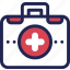 aid, box, care, first, hospital, medical, medicine 