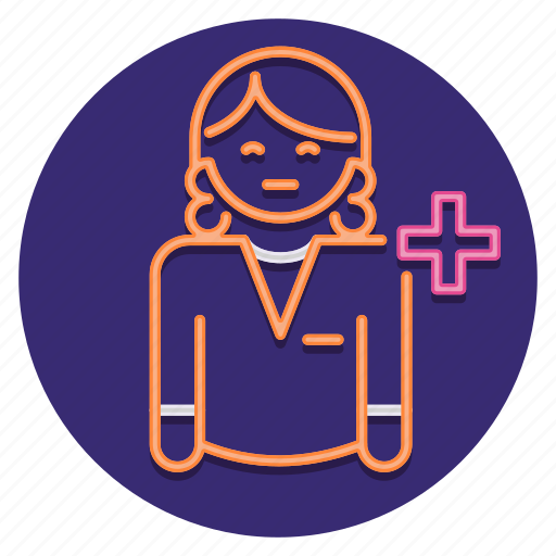 Female, medical, nurse, woman icon - Download on Iconfinder