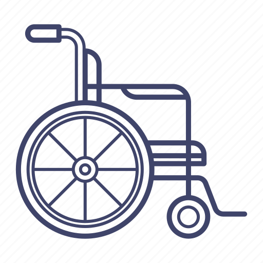 Healthcare, rehabilitation, handicapped, disable, disabled, wheelchair, disability icon - Download on Iconfinder