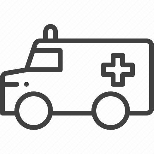 Ambulance, medical, transportation, truck icon - Download on Iconfinder