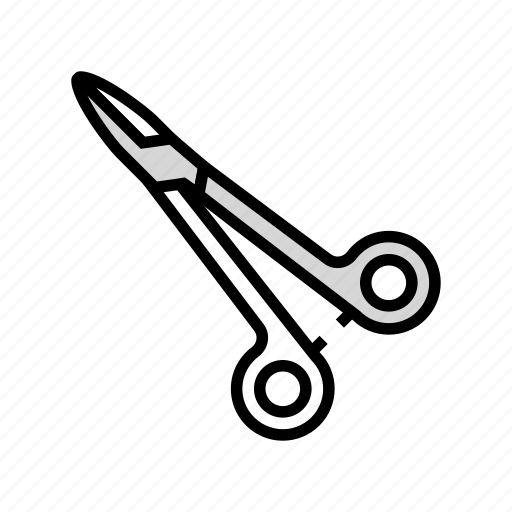Forceps, medical, instrument, equipment, thermometer, scalpel icon - Download on Iconfinder