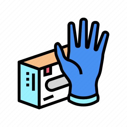 Gloves, medical, instrument, equipment, thermometer, scalpel icon - Download on Iconfinder