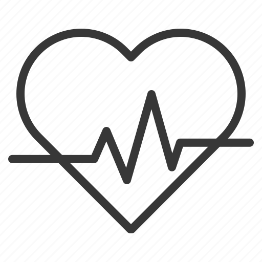 Healthcare, heart, heart rate, heart signal, hospital, medical icon - Download on Iconfinder
