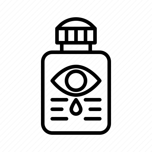 Bottle, drop, eye, medical icon - Download on Iconfinder