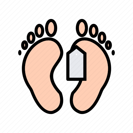 Dead body, death, toe tag icon - Download on Iconfinder