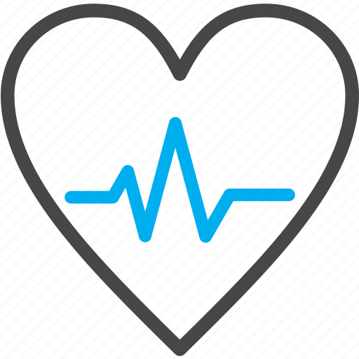 Heart beat, ecg, heart rate, lifeline icon - Download on Iconfinder
