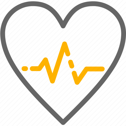 Ecg, lifeline, heart beat, pulse, heart rate icon - Download on Iconfinder