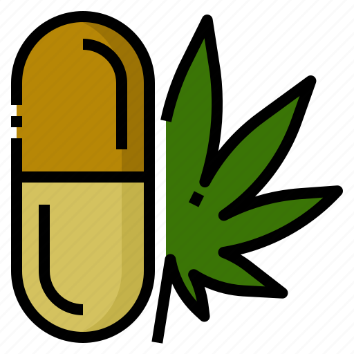 Cannabis, capsule, drug, hospital, marijuana, medical, medicine icon - Download on Iconfinder