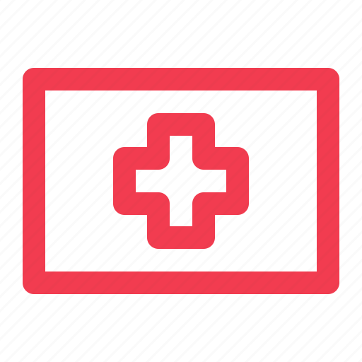 Care, cross, flag, health, hospital, medical, red icon - Download on Iconfinder