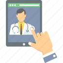 app, doctor, contact, healthcare, hospital, live chat, medical