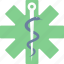 logo, medical, asclepius, health, healthcare, hospital 
