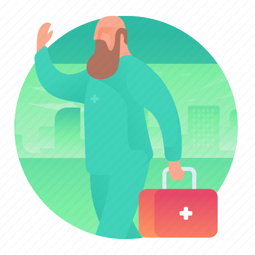 Aid, doctor, first, man, medical icon - Download on Iconfinder