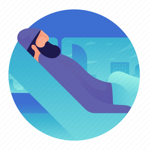 Hospital, man, medical, patient, recovery icon - Download on Iconfinder