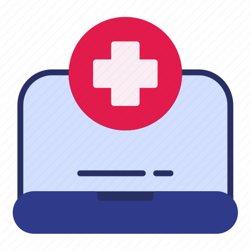 Call, medical, service, laptop, consultation, doctor icon - Download on Iconfinder
