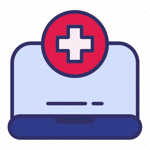 Call, medical, service, laptop, consultation, doctor icon - Download on Iconfinder