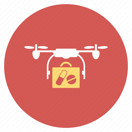 Aircraft, ambulance, drone, emergency, medical, quadcopter, shipment icon - Download on Iconfinder