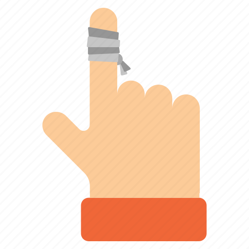 Wound, care, plaster, treatment, ambulance, damaged finger, surgery icon - Download on Iconfinder