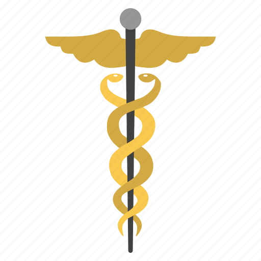 Health, healthcare, medical embleme, medicine, caduceus, clinic, medic icon - Download on Iconfinder