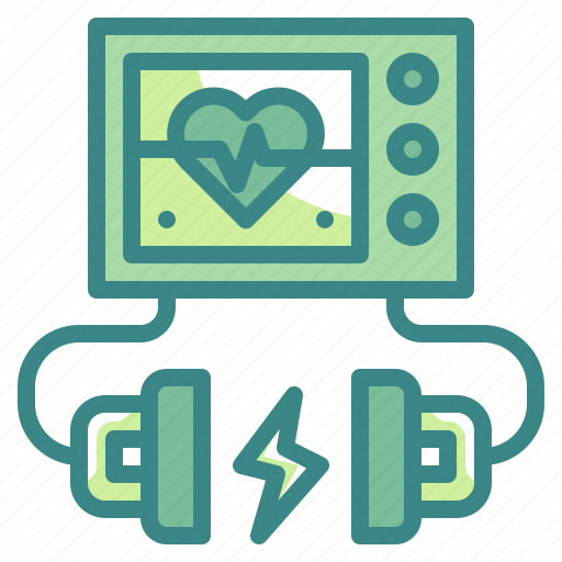 Defibrillator, emergency, heart, medical, cardiac icon - Download on Iconfinder