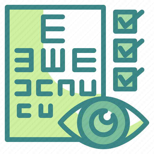 Eye, test, exam, optometrist, ophthalmology icon - Download on Iconfinder
