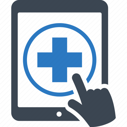 Tablet, online medical help, medical question icon - Download on Iconfinder