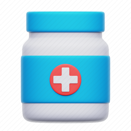 Drug, pills, medicine, medication, pharmacy 3D illustration - Download on Iconfinder