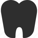 25px, iconspace, tooth