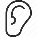 25px, ear, iconspace