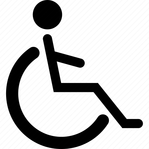 Disable, disabled, handicap, patient, person, wheelchair icon - Download on Iconfinder