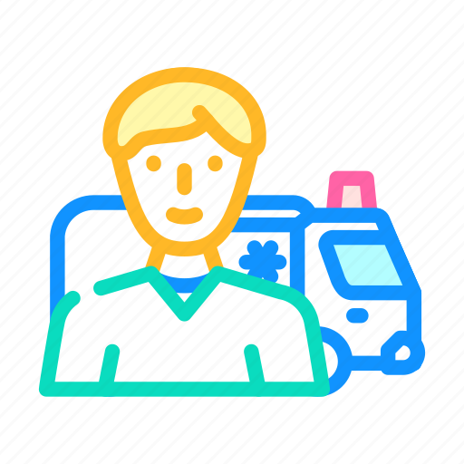 Ambulance, medical, worker, speciality, health, treat icon - Download on Iconfinder