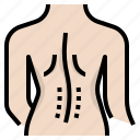 acupuncture, back, line, lower, office, pain, syndrome