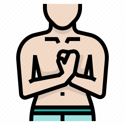 Attack, chest, disease, heart, pain, palpitation, symptom icon - Download on Iconfinder