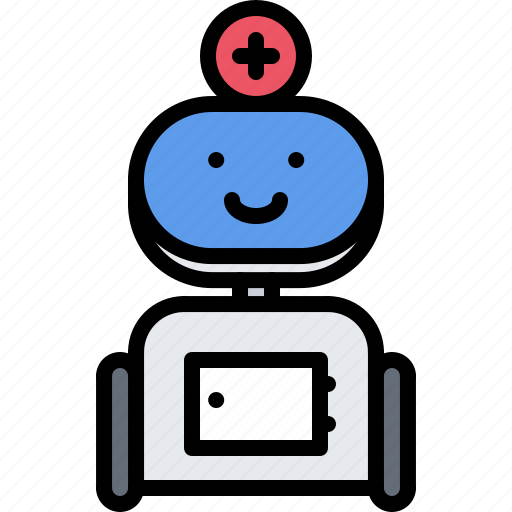 Assistant, doctor, equipment, medical, medicine, robot, technology icon - Download on Iconfinder
