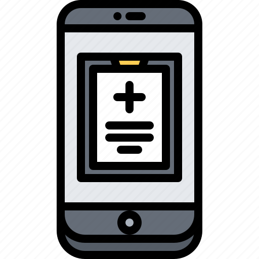Equipment, medical, medicine, phone, record, technology icon - Download on Iconfinder