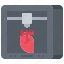 equipment, heart, medical, medicine, organ, printer, technology 