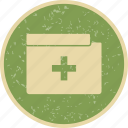 folder, medical file, medical folder