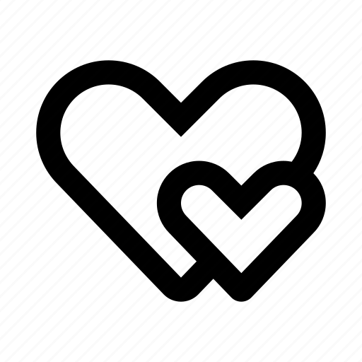 Heart, hearts, like, love, romance, valentine icon - Download on Iconfinder